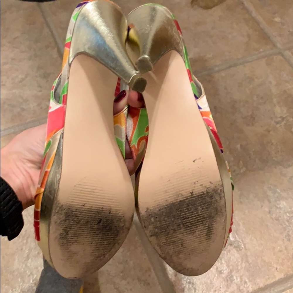 Steve Madden Patterned Slingback Heels - image 5